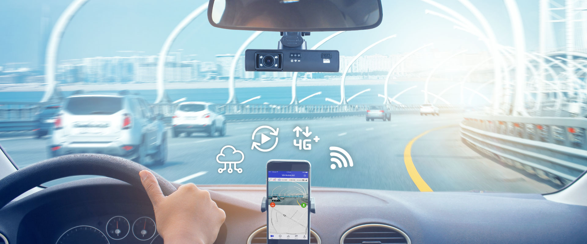La Dash Cam VIA Mobile360 D700 AI Riceve l’Approvazione della Rete IoT da T-Mobile