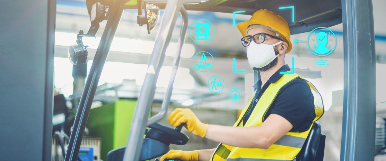 Rising to the Covid-19 forklift safety challenge with new AI-powered technologies